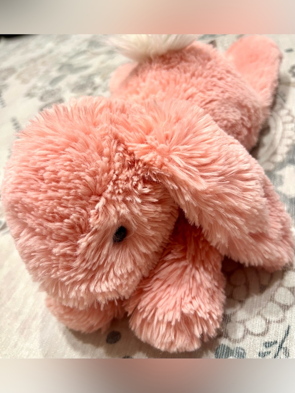 Jellycat Apricot Smudge Bunny Medium Excellent Condition Retired Collectible - Picture 6 of 16